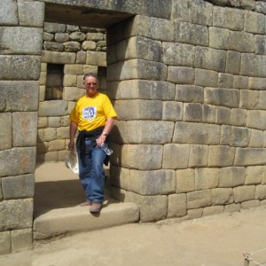 Rocky at Machu Picchu