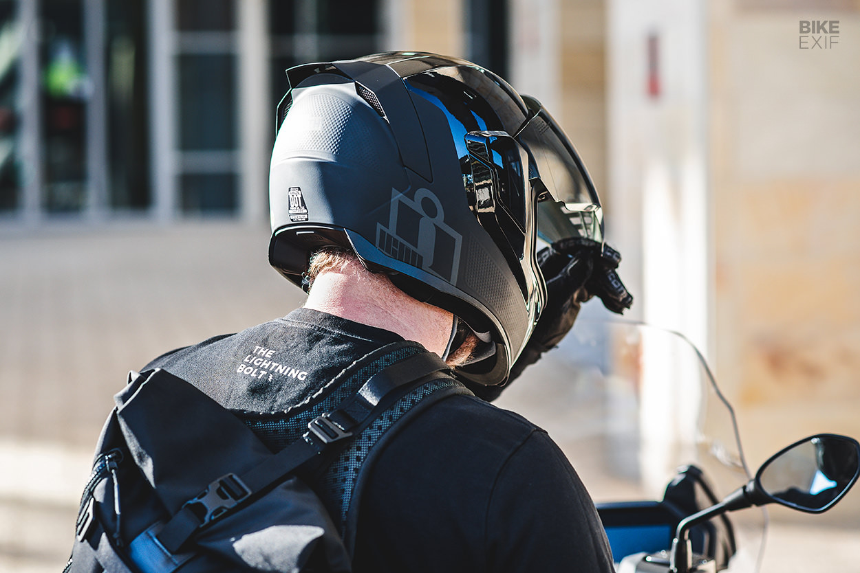 Icon 1000 Airflite MIPS Stealth helmet